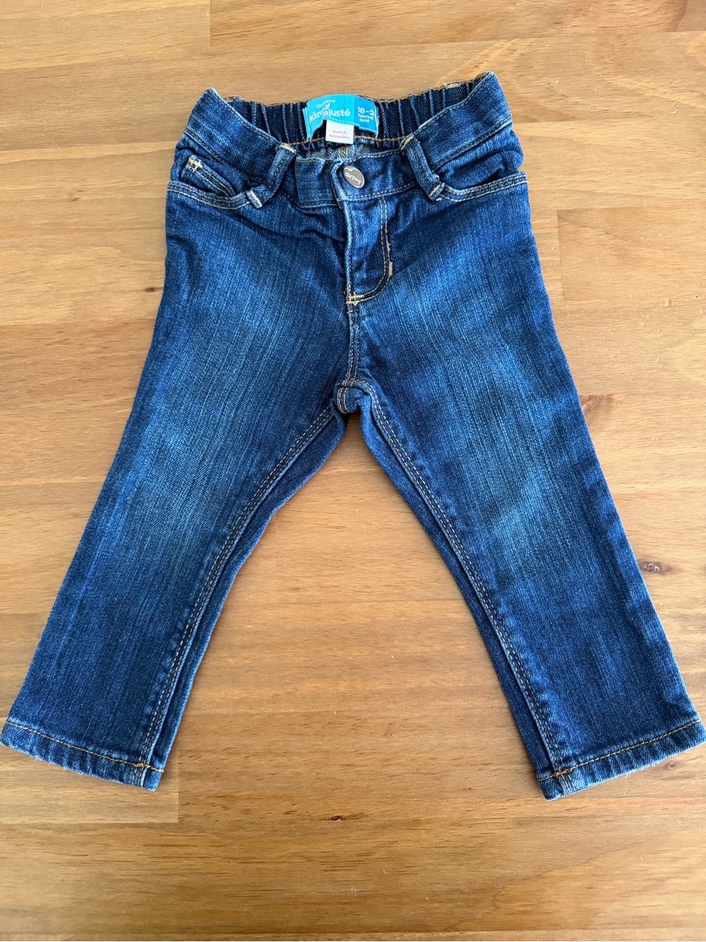 Old Navy Dark Blue Skinny Jeans for Girls Size 18-24M - Picture 2 of 6
